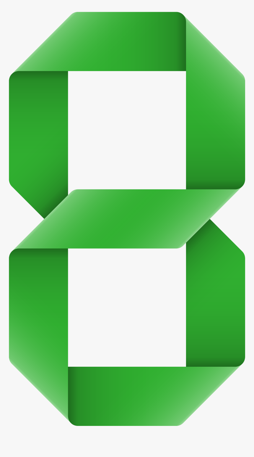 Ribbon Number Png, Transparent Png