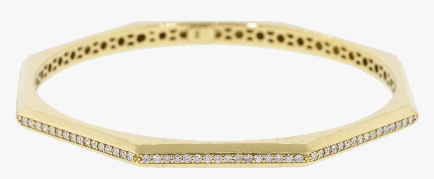 Sorellina Otto Diamond Bangle In Ylwgold - Bangle, HD Png Download