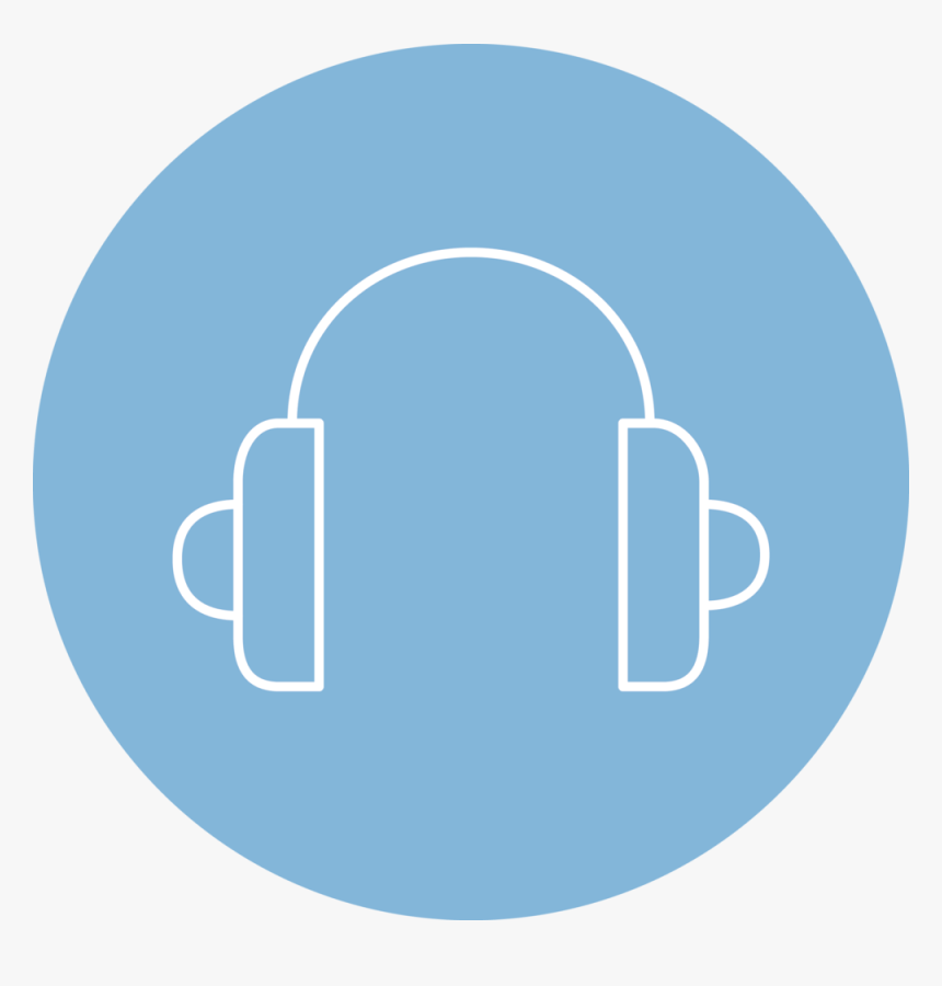 Headphones - Circle, HD Png Download