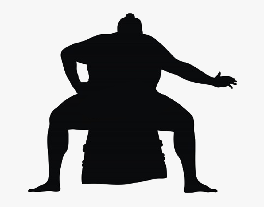 Image01 - Sumo Silhouette, HD Png Download