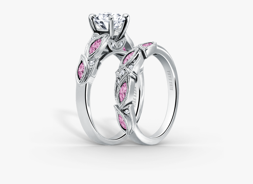 Yellow Gold Marquise Wedding Ring Set, HD Png Download