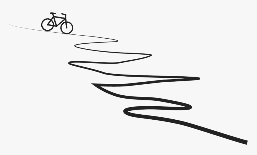 Ride Down - Line Art, HD Png Download