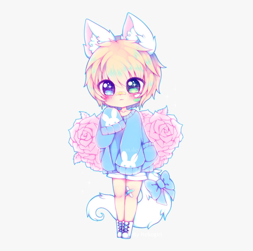 Cute Kawaii Anime Art, HD Png Download