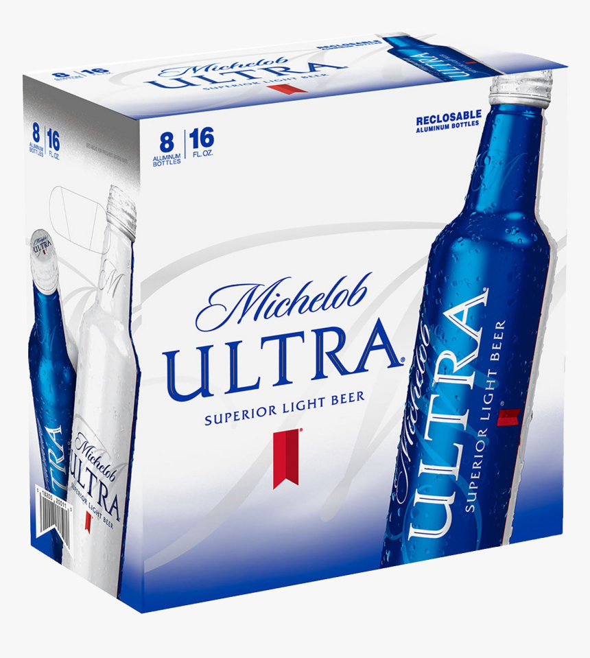 Michelob Ultra Light Aluminum Bottles, HD Png Download