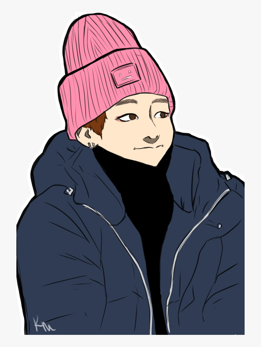 Bts Digital Art By - Beanie, HD Png Download