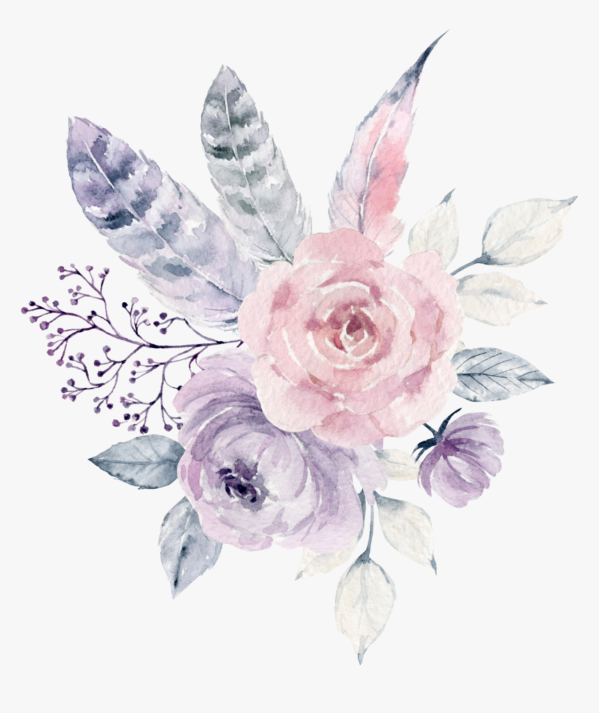 Blue Flower Png, Transparent Png