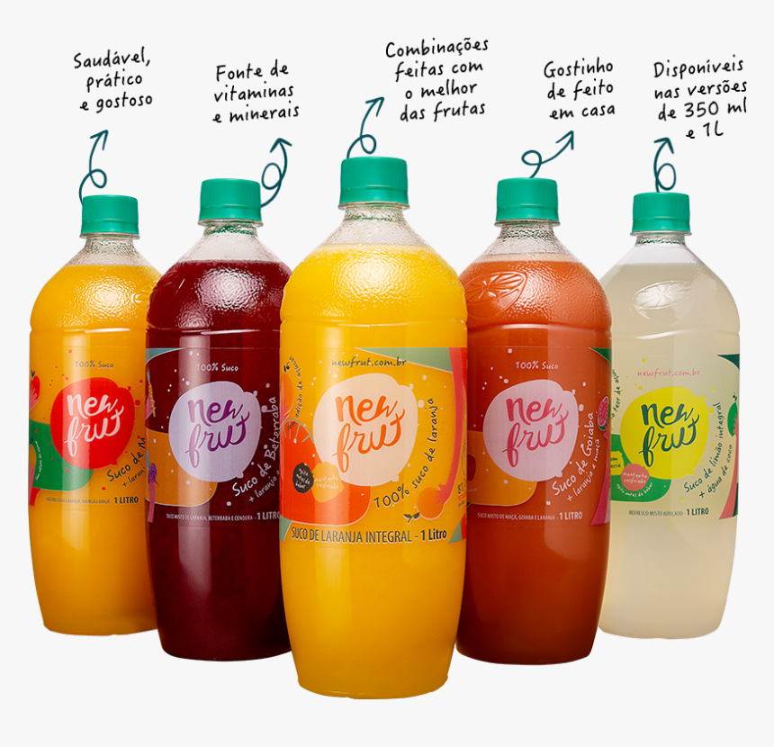 Suco Laranja Integral Newfrut, HD Png Download