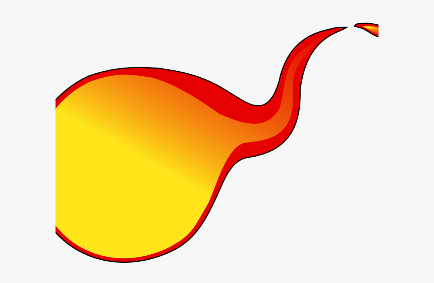 Fireball Clipart Realistic, HD Png Download