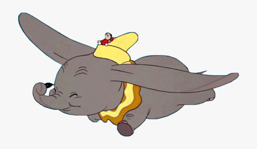 Dumbo Says To Follow My Instagram @qveen Vibin - Dumbo Scene, HD Png Download