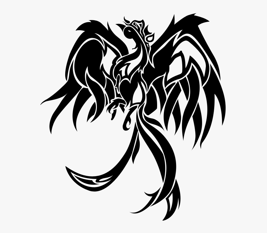 38 Best Fire Phoenix Tribal Tattoo Images On Pinterest - Phoenix Tattoo, HD Png Download