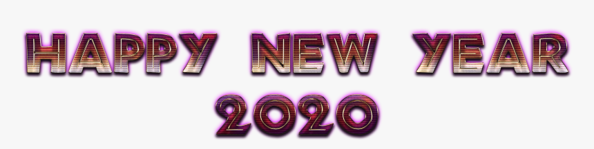 Happy New Year 2020 Png Photo - Graphic Design, Transparent Png