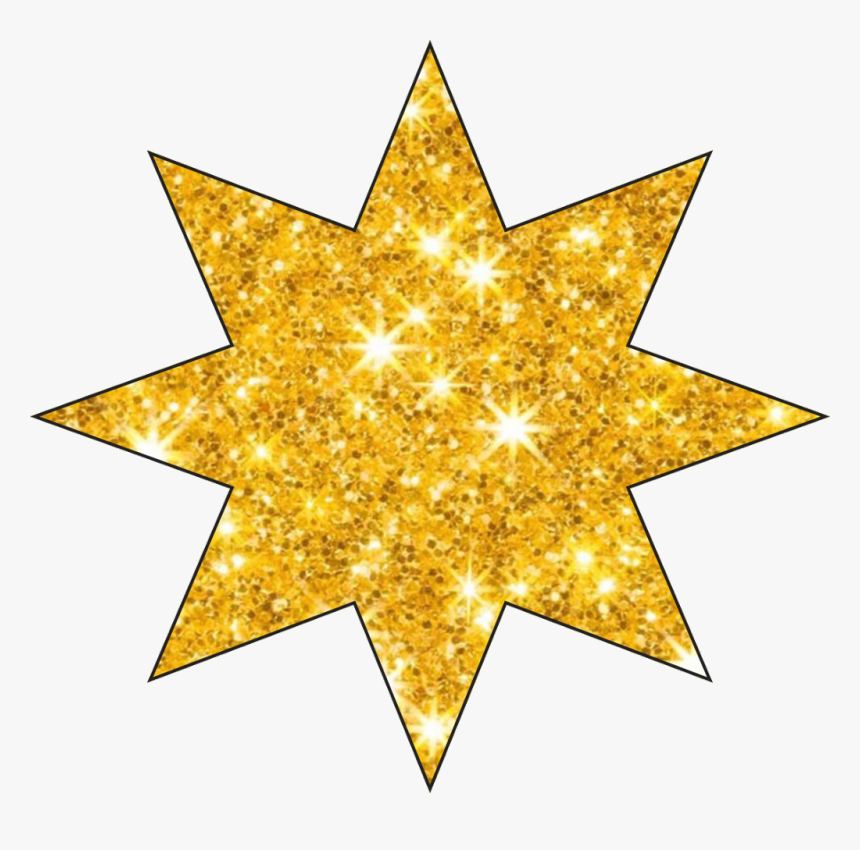 #sfghandmade #star #freetoedit #sticker #sticker #goldstar - Circle, HD Png Download