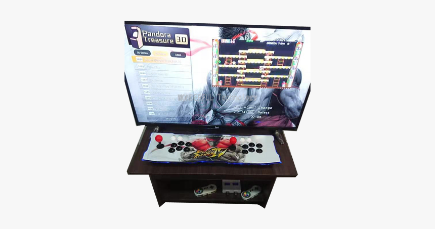 Pandora 3d 5/tekken 7 Vga- Hdmi Output 2350 In 1 Jamma - Coffee Table, HD Png Download