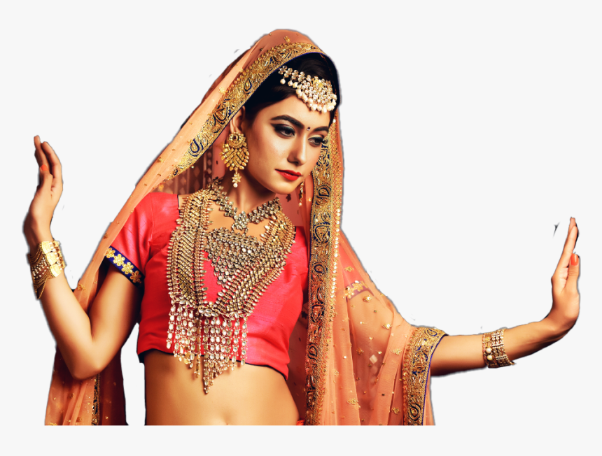 #girl #jhyuri #india #indie - Gold, HD Png Download