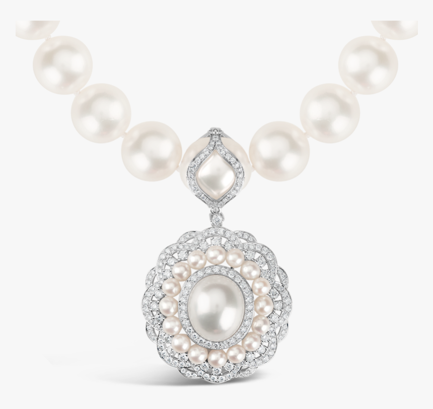 Perlenkette Mit Verschluss Vorne, HD Png Download