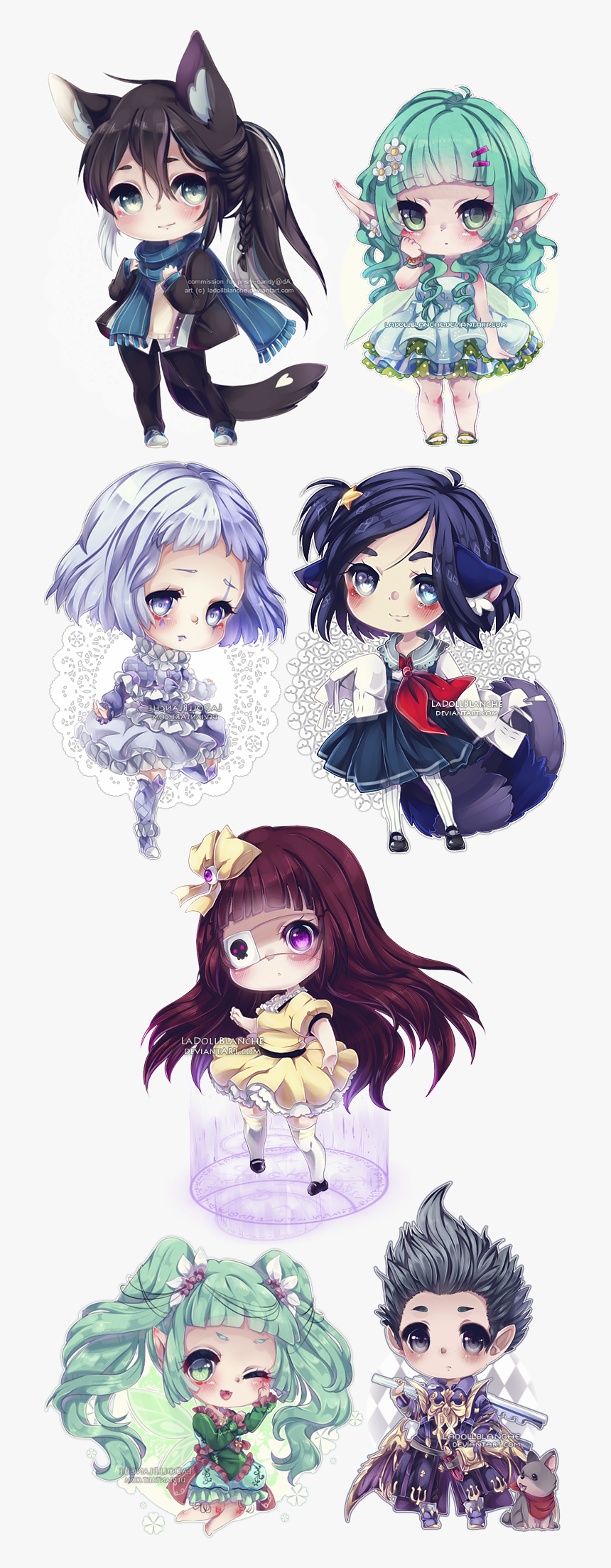 Kawaii Dessin Chibi, HD Png Download
