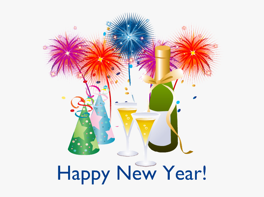 Transparent New Year S Eve Party Clipart - Clip Art Happy New Year 2019, HD Png Download