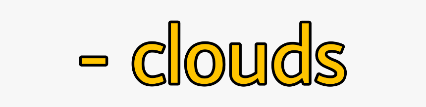 #clouds #yellow #aesthetic #yellowaesthetic #aesthetictext - Orange, HD Png Download
