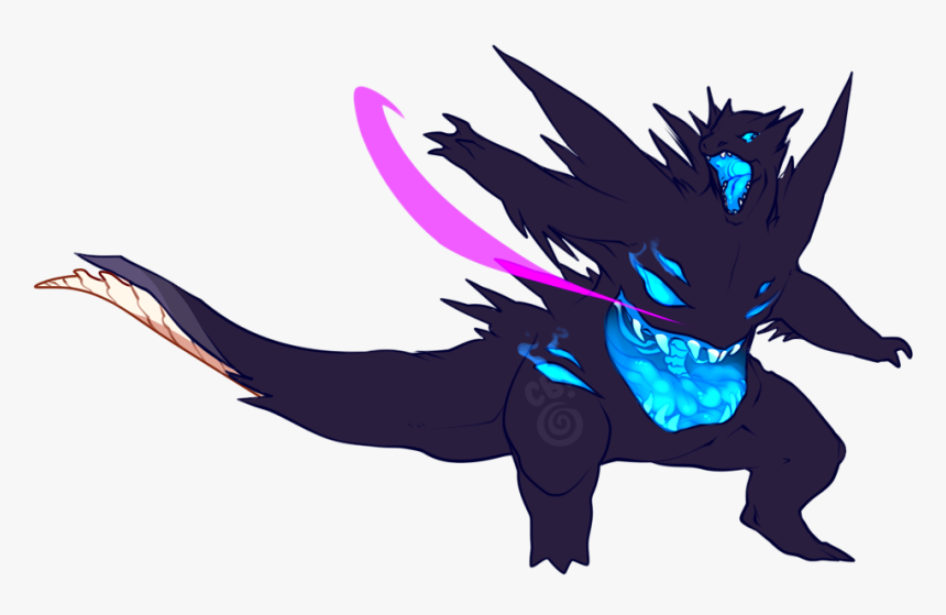 Gengar And Charizard Fusion , Png Download - Gengar And Charizard Fusion, Transparent Png