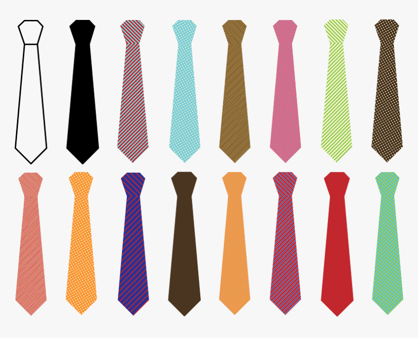 笔刷合集 - Clip Art Tie, HD Png Download