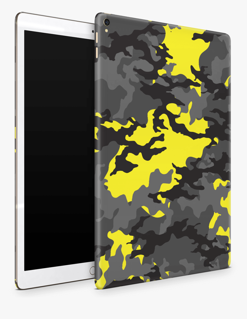 Sarı Siyah Kamuflaj Kaplama Ipad Pro 11 - Graphic Design, HD Png Download