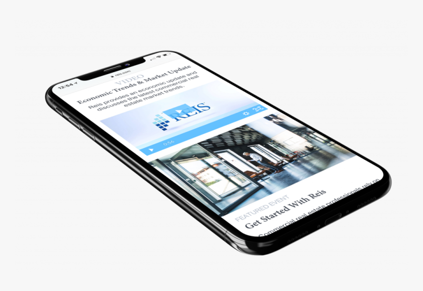 Responsive Web Design Mockup For Reis Wordpress Shown - Iphone, HD Png Download