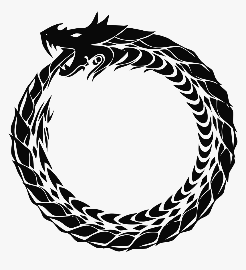 Символ Уробороса - Symbol Ouroboros, HD Png Download