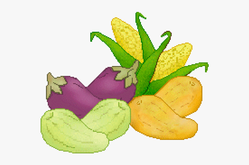 Vegetable Basket Clipart At Getdrawings - Vegetable Clip Art, HD Png Download