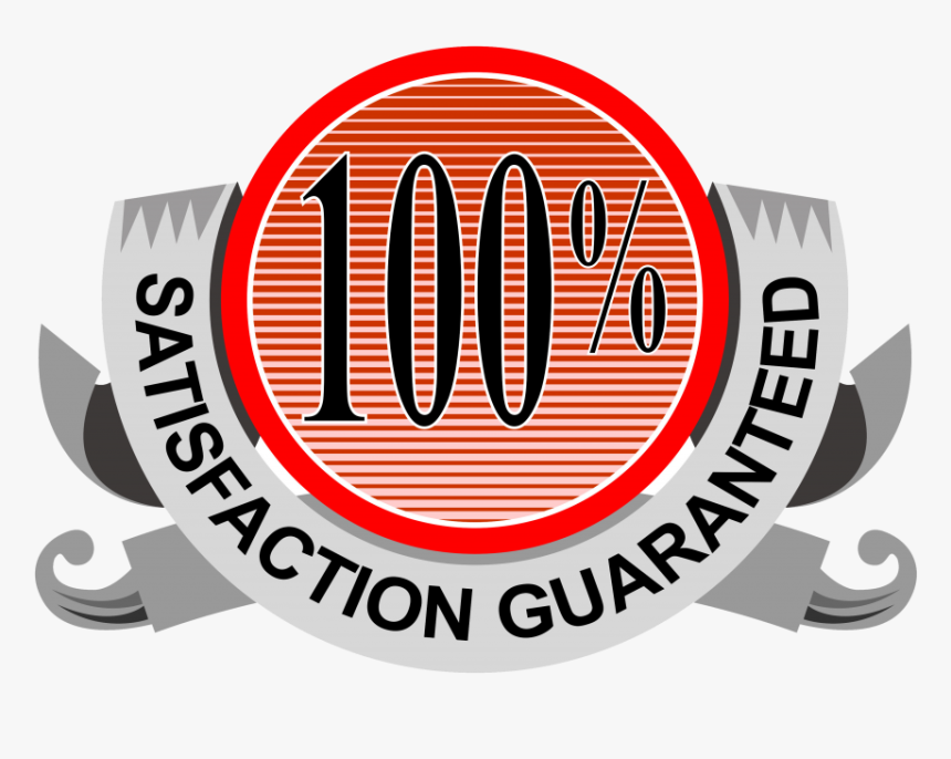 100 Satisfaction Guaranteed Now - Circle, HD Png Download