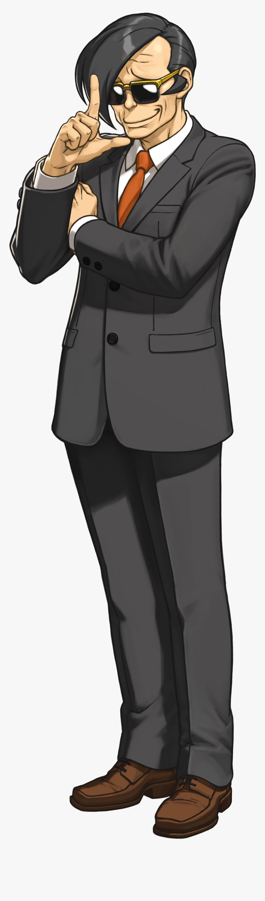 Phoenix Wright Gaspen Payne, HD Png Download