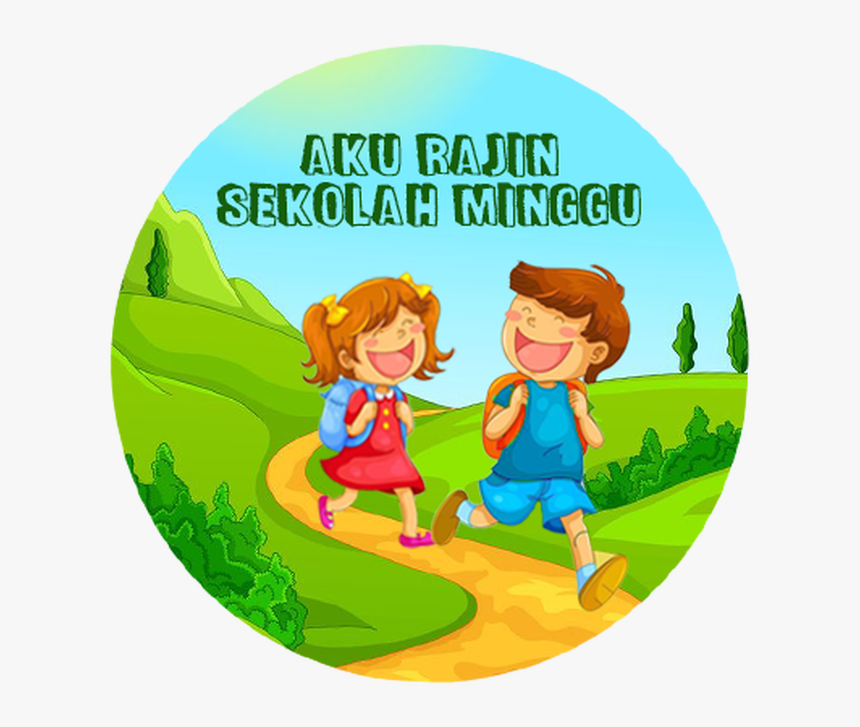 School Kids Cartoon, HD Png Download