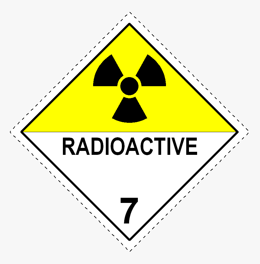 Dangerous Goods Class 7, HD Png Download