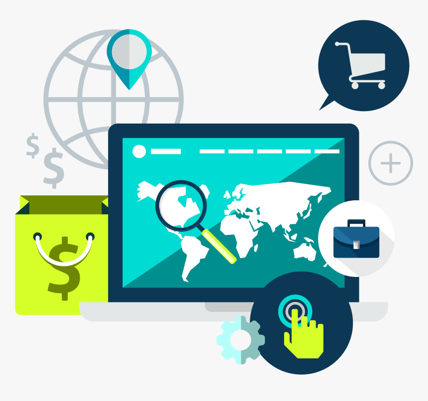 Marketing , Png Download - World Map Vector Free, Transparent Png