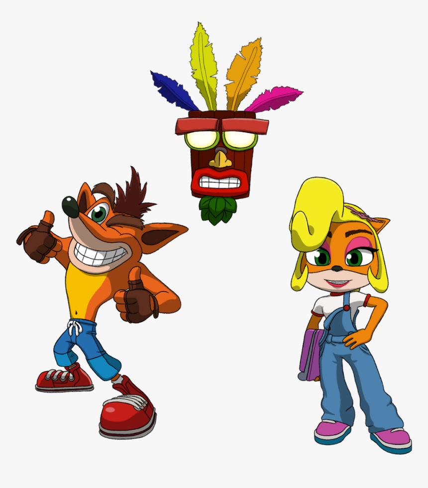 Crash Bandicoot Aku Aku Fan Arts, HD Png Download