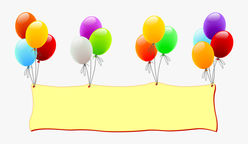 Transparent Background Balloon Decoration Png, Png Download