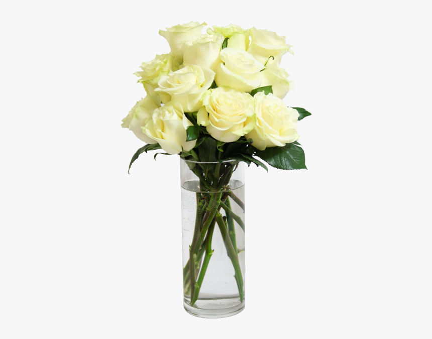 Jarron De Rosas Blancas, HD Png Download