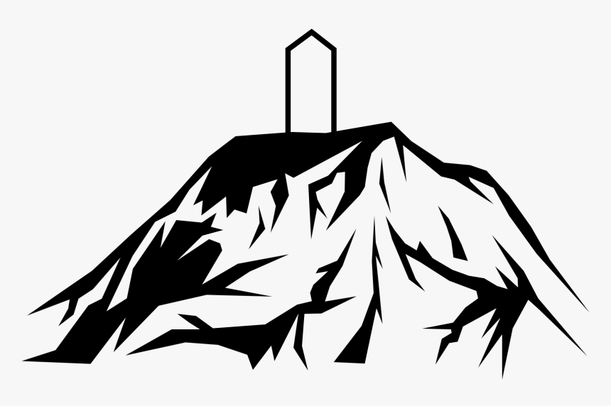 Mountain Of Arafat Drawing, HD Png Download