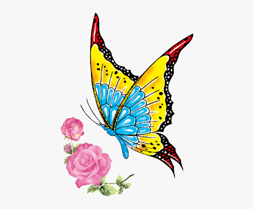 Butterfly Sticker Transparent, HD Png Download
