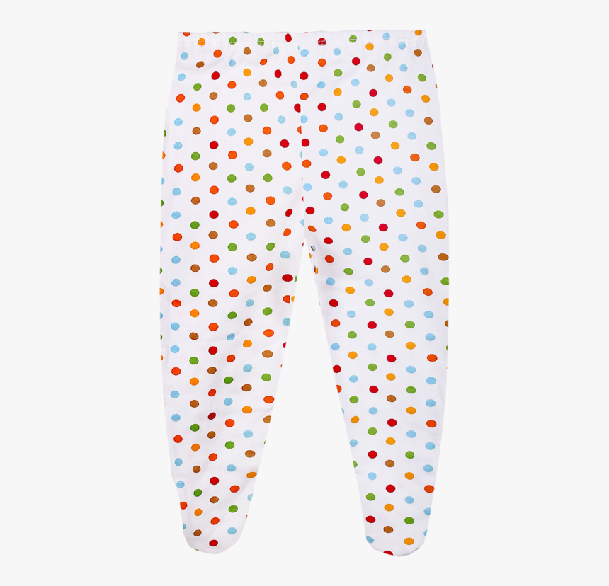Pyjama Pant With Cover Feet In Polka Dot - Polka Dot London Times Dress, HD Png Download