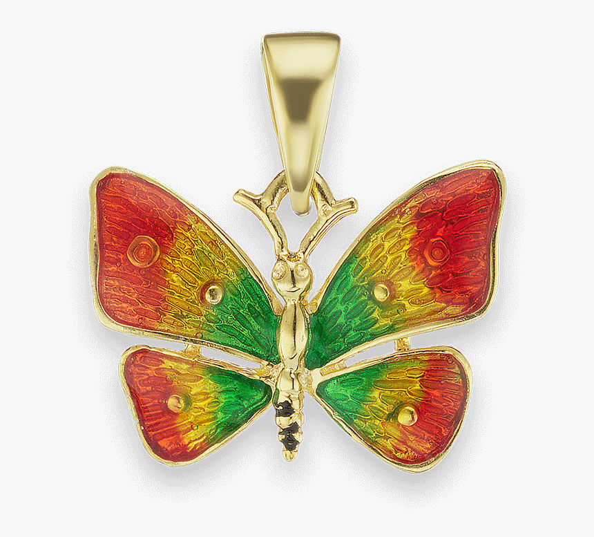 Fancy Butterfly Charm - Riodinidae, HD Png Download