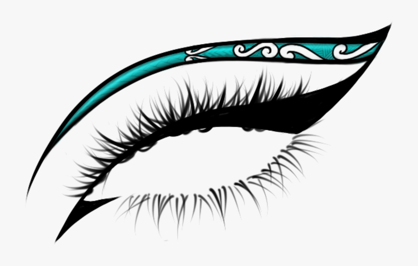 Original Sticker, Drawn On Procreate - Eyelash Extensions, HD Png Download