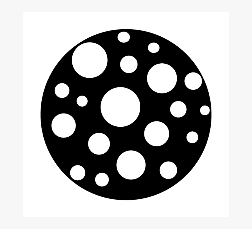 Apollo Printscenic Glass Gobo Me2370 Dots Large - Circle, HD Png Download