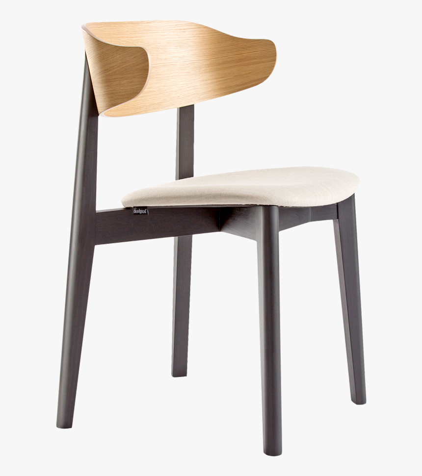 Setter Chair Oak Fabric Seat - Chair, HD Png Download