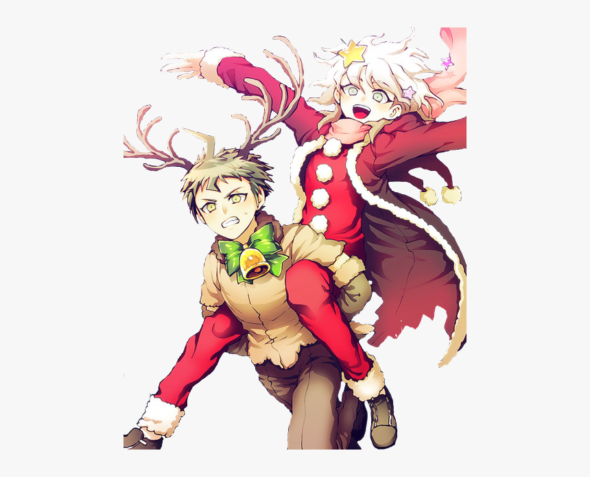 Nagito Komaeda Merry Christmas, HD Png Download
