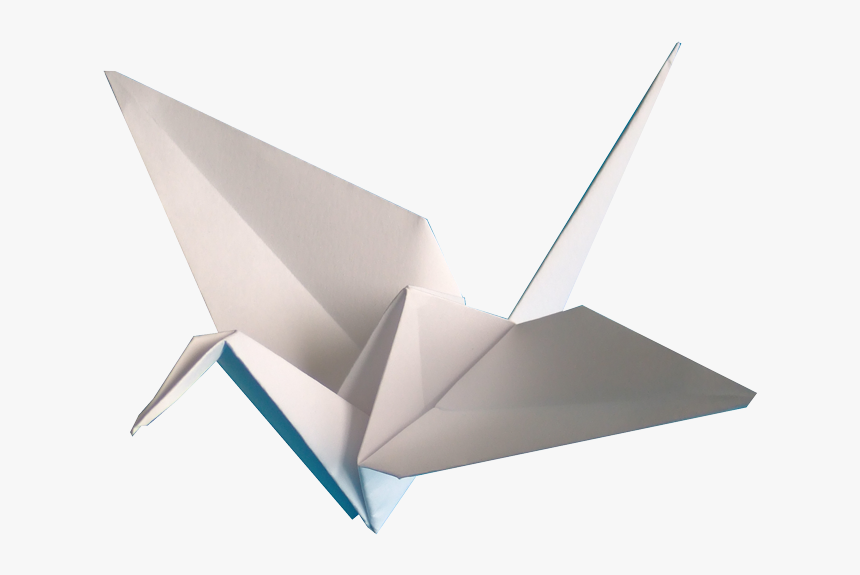 Crane Bird Origami Paper Png, Transparent Png