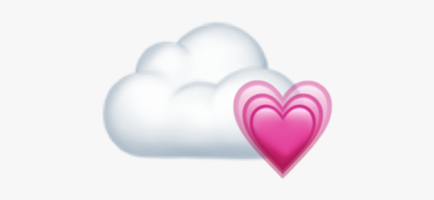 ☁️💗 C L O U D & H E A R T 💗☁️ - Heart, HD Png Download