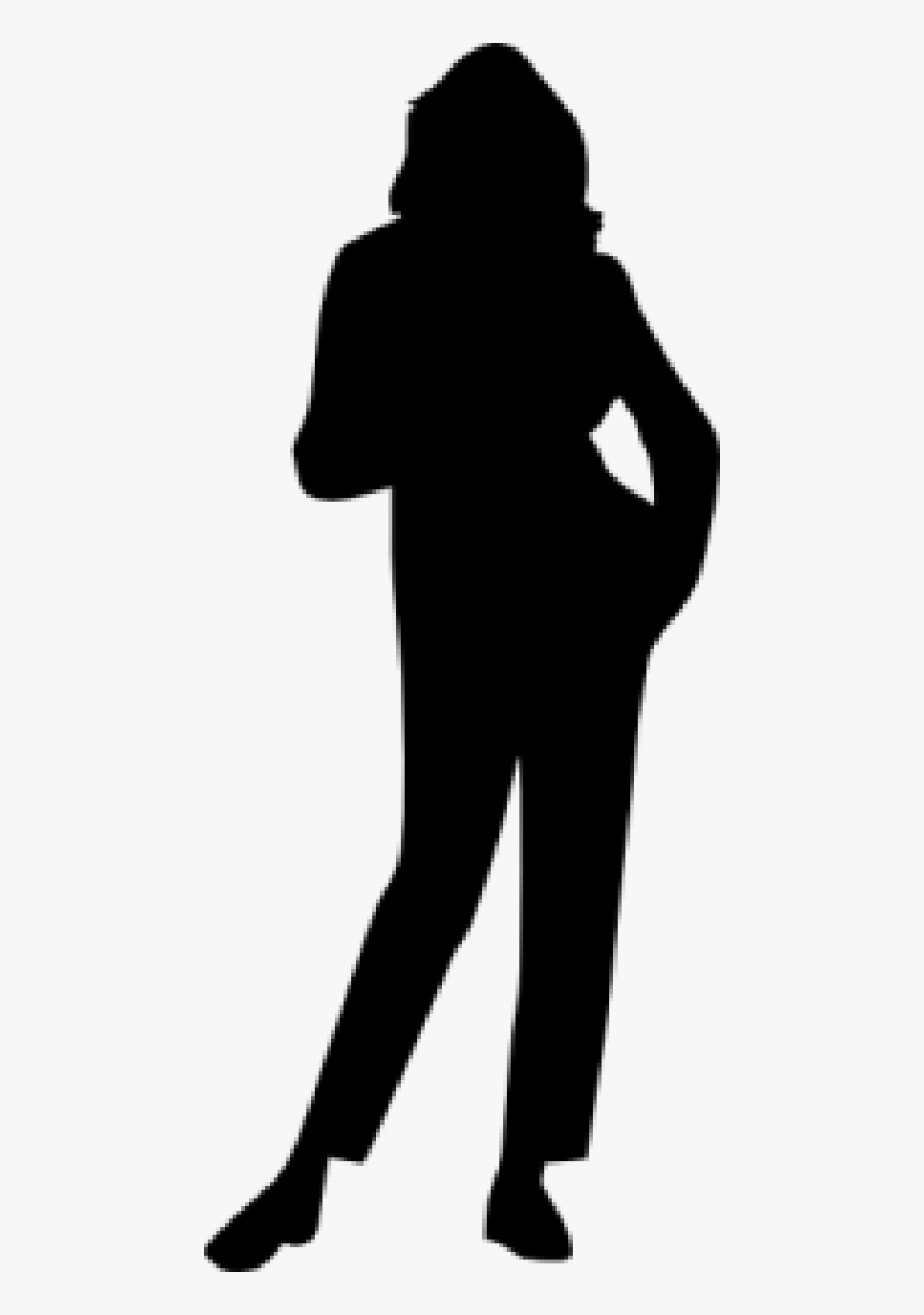Clipart Black And White Png Images Toppng Transparent - Silhouette, Png Download