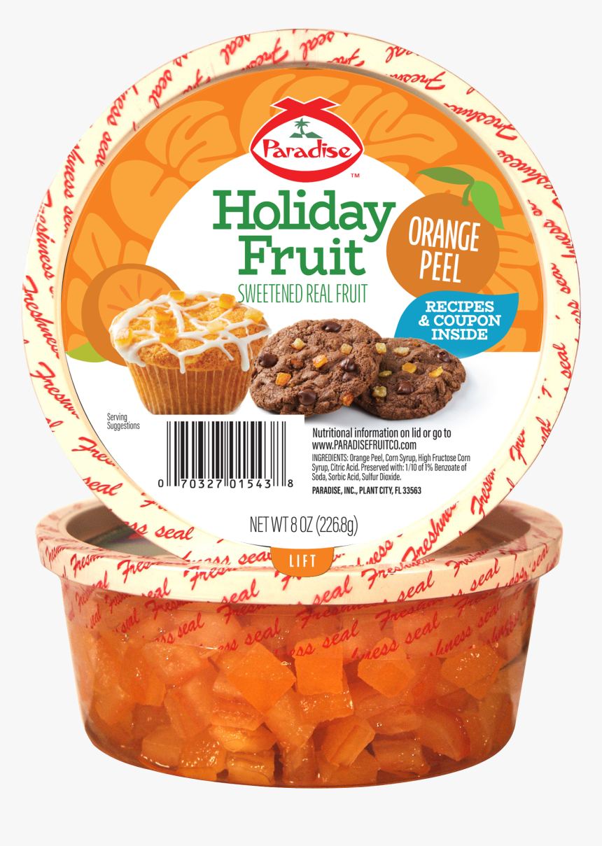 Chopped Candied Orange Peel, HD Png Download