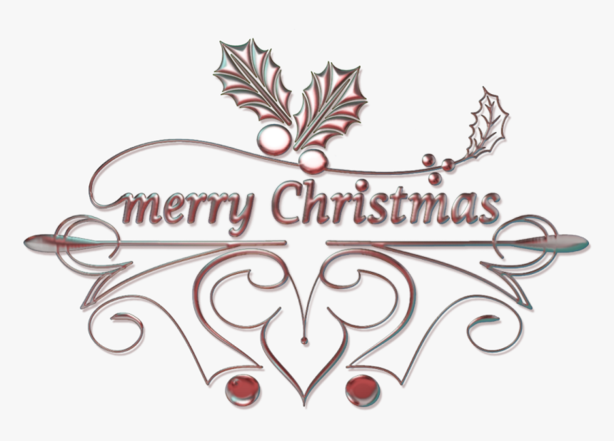 Christmas Text 7 - Text Christmas File Png, Transparent Png