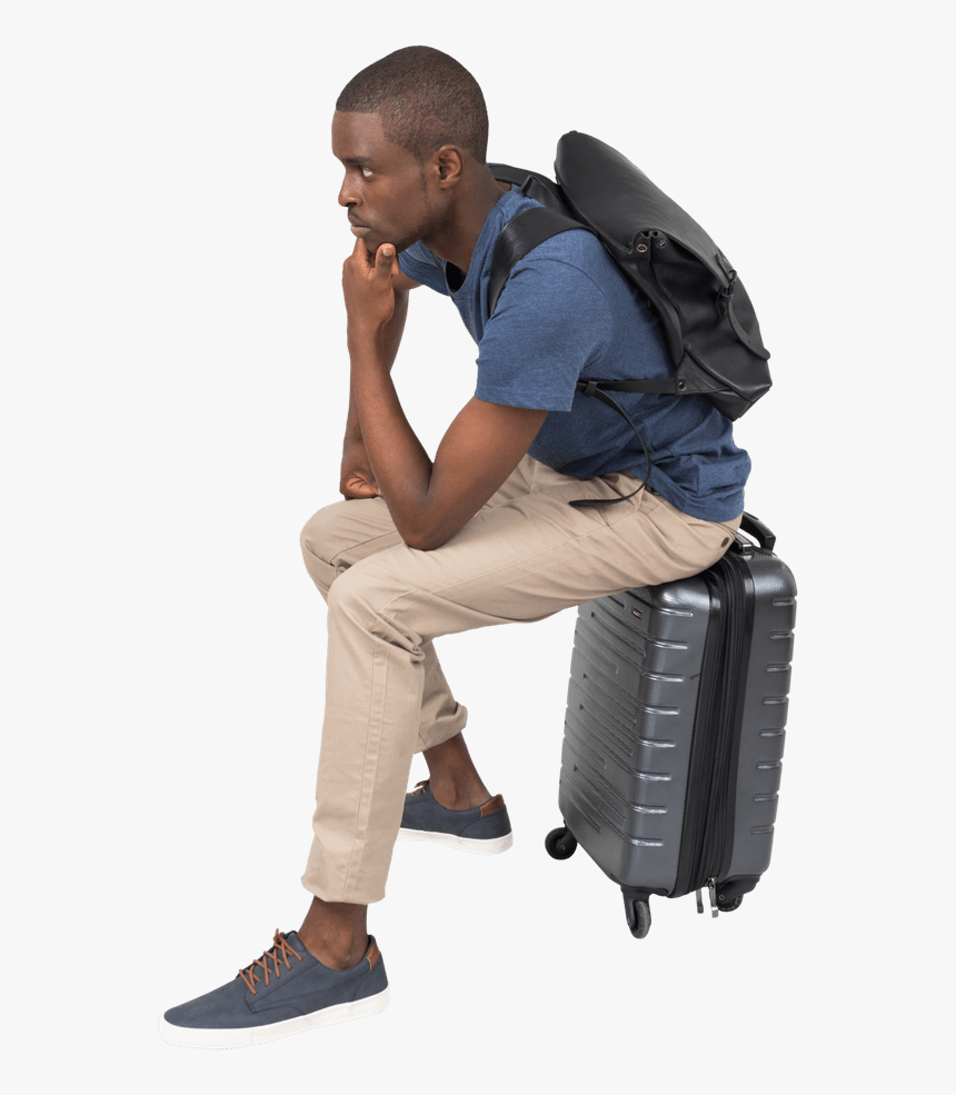 Men - Sitting, HD Png Download